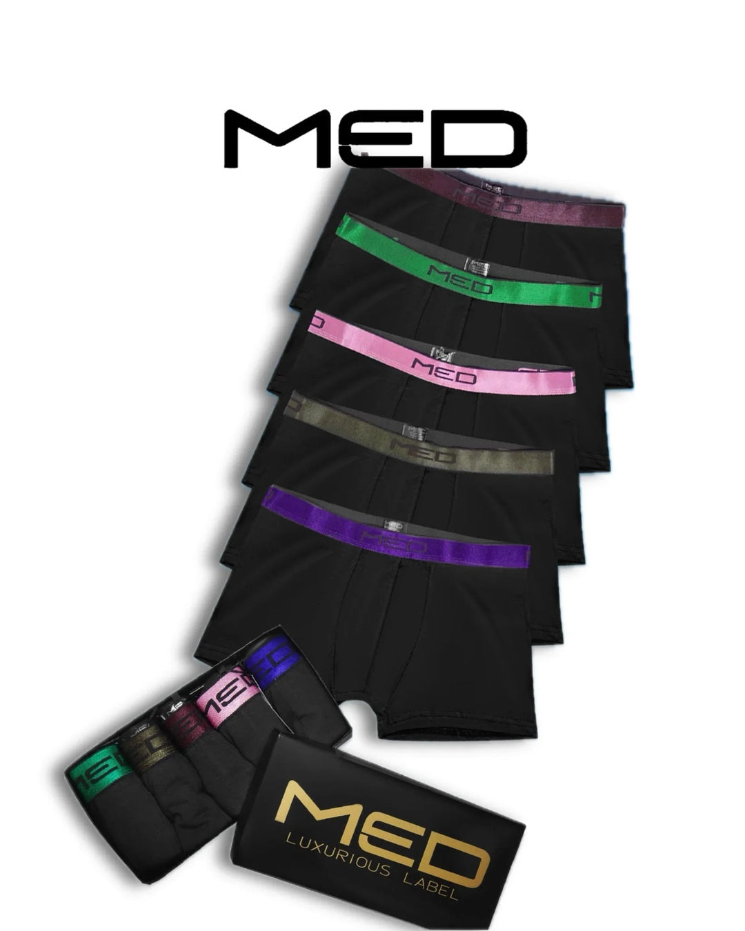 5 Underwear Logan Colorful